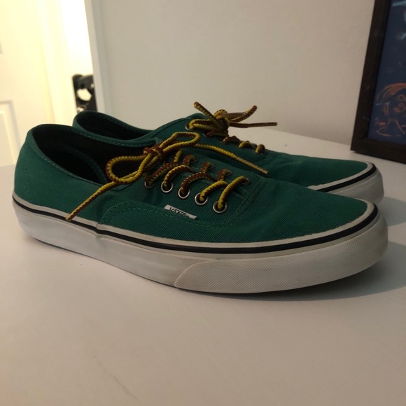 ❌SOLD❌Vans Authentic Low Top Green Shoe - Picture 8 of 9